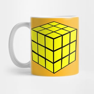 Yellow Cube Mug